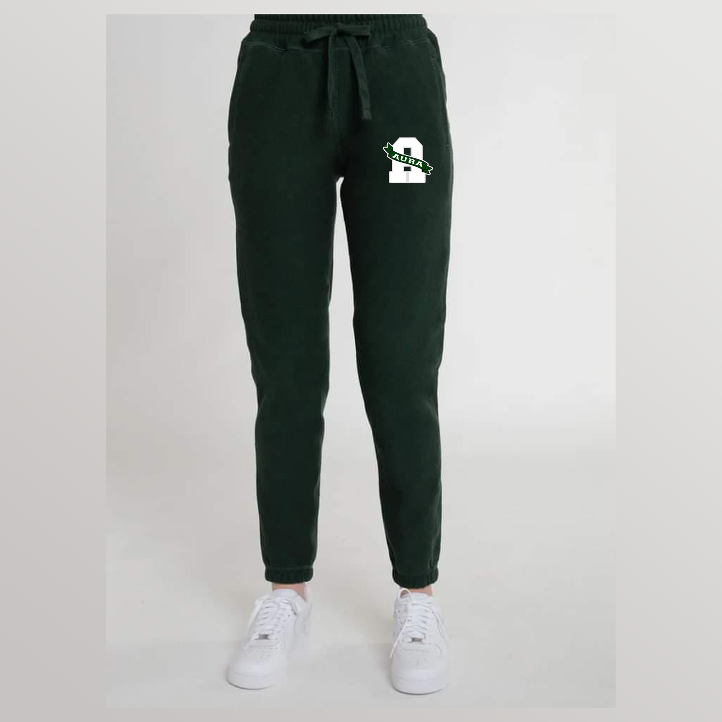 Button fleece pullover & sweatpants